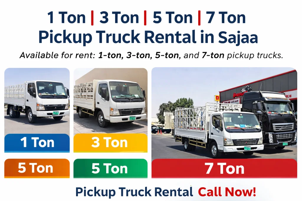 Pickup Rental Sajaa